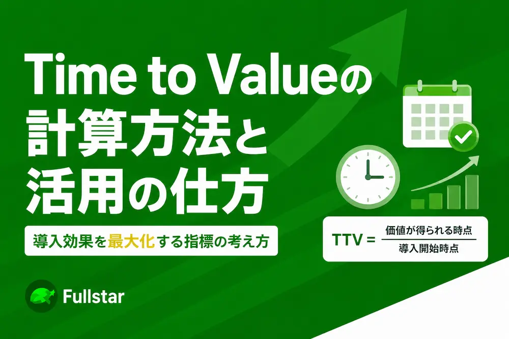 time to value